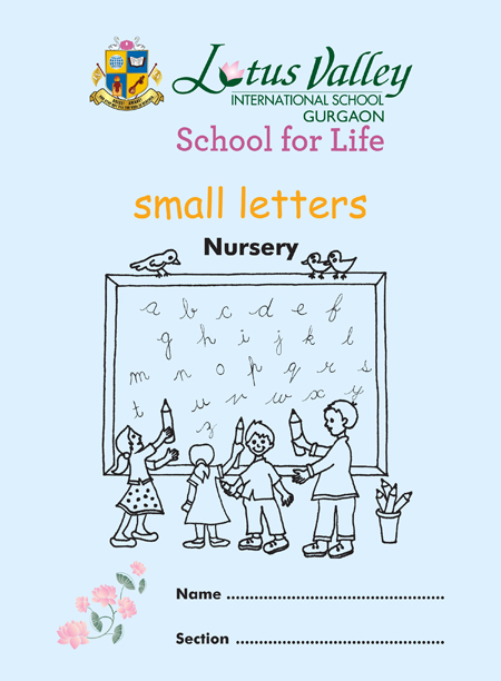Educational workbook cover design for school, Magnum Custom Publishing